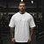 Camiseta Oversized Streetwear Masculina Estampa Costas Who Cares - Imagem 5