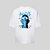 Camiseta Oversized Streetwear Masculina Estampa Costas World Cyborg - Imagem 3