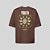 Camiseta Oversized Streetwear Masculina Estampa Costas Youth - Imagem 1