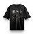 Camiseta Oversized Bandas de Rock Kiss Banda Rock In Roll Clássica - Imagem 1