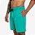 Short Masculino Moda Praia Tactel Secagem Rápida Liso com Bolsos - Verde Água - Imagem 1