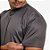 Camiseta Esportiva Dry Fit Masculina Poliéster Dry - Grafite - Imagem 4