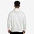 Casaco de Moletom Masculino com Bolso Canguru e Capuz P ao GG - Off White - Imagem 4