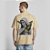 Camiseta Streetwear Masculina 100% Algodão Fio 30.1 - CATACLYSM BEGE 25 - Imagem 5