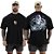 Camiseta Oversized Masculina Larga Para Treino e Academia - Dragon Ball Freeza-01 - Imagem 1