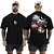 Camiseta Oversized Masculina Larga Para Treino e Academia - Dragon Ball Goku-01 - Imagem 1