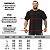 Camiseta Oversized Masculina Larga Para Treino e Academia - Mestre Kame Age is a number - Imagem 6