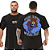 Camiseta Oversized Masculina Larga Para Treino e Academia - He-Man Vilão Esqueleto - Imagem 1
