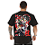 Camiseta Oversized Masculina Larga Para Treino e Academia - Demon Slayer - Imagem 2