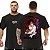 Camiseta Oversized Masculina Larga Para Treino e Academia - Demon Slayer Yoriichi - Imagem 1