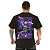 Camiseta Oversized Masculina Larga Para Treino e Academia - Demon Slayer Akaza - Imagem 2