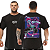 Camiseta Oversized Masculina Larga Para Treino e Academia - Demon Slayer Akaza - Imagem 1