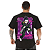 Camiseta Oversized Masculina Larga Para Treino e Academia - Demon Slayer Genya Shinazugawa - Imagem 2
