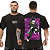 Camiseta Oversized Masculina Larga Para Treino e Academia - Demon Slayer Genya Shinazugawa - Imagem 1