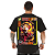 Camiseta Oversized Masculina Larga Para Treino e Academia - Demon Slayer Kyōjurō Rengoku - Imagem 2