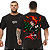Camiseta Oversized Masculina Larga Para Treino e Academia - Demon Slayer Tanjirō Kamado-03 - Imagem 1