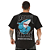 Camiseta Oversized Masculina Larga Para Treino e Academia - Daddy Shark - Imagem 2