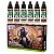 Conjunto Tintas Acrílicas FLESH TONES - Green Stuff World (Box x6 17ml) - Imagem 1
