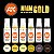 Conjunto Tintas Acrílicas NMM (Non Metallic Metal) GOLD - AK Interactive (Box x6 17ml) - Imagem 4