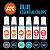 Conjunto Tintas Acrílicas BLUE UNIFORM COLORS - AK Interactive (Box x6 17ml) - Imagem 3