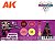 Conjunto Tintas Acrílicas Wargame Color MAGENTA PLASMA AND GLOWING EFFECTS - AK Interactive (Box x4 17ml) - Imagem 2