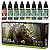 Conjunto Tintas Acrílicas SAVAGE REPTILES - Green Stuff World (Box x8 17ml) - Imagem 1