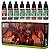 Conjunto Tintas Acrílicas SKULLS & BLOOD - Green Stuff World (Box x8 17ml) - Imagem 1