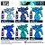 Conjunto Dipping Inks BLUE TURQUOISE nº 03 - Green Stuff World (Box x6 60ml) - Imagem 2