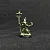 Goblin Xamã - Miniatura de Metal para RPG - Imagem 1