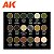 Conjunto Tintas Acrílicas SIGNATURE SET ADAM WILDER - AK Interactive (Box x18 17ml) - Imagem 2