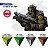 Conjunto Tintas Acrílicas Quick Gen GREEN SKINS - AK Interactive (Box x4 18ml) - Imagem 3
