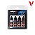 Conjunto Game Color BLUE - Vallejo (4x 18ml) - Imagem 1