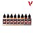 Conjunto Tintas Acrílicas Game Color SKIN TONES - Vallejo (Box x8 18ml) - Imagem 2