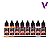 Conjunto Tintas Acrílicas Game Color PURPLE DRAGONS by A.Giraldez - Vallejo (Box x8 18ml) - Imagem 2