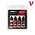 Conjunto Game Color RED - Vallejo (4x 18ml) - Imagem 1
