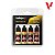 Conjunto Game Color YELLOW - Vallejo (4x 18ml) - Imagem 1