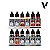 Conjunto Tintas Acrílicas Game Color ESSENTIAL BY SQUIDMAR MINIATURES - Vallejo (x12 18ml) - Imagem 2