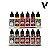 Conjunto Tintas Acrílicas Game Color FANTASY BY SQUIDMAR MINIATURES - Vallejo (x12 18ml) - Imagem 2