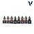 Conjunto Tintas Acrílicas Wizkids Premium FLESHTONES - Vallejo (8x 8ml) - Imagem 2