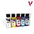 Conjunto Tintas Acrílicas Premium BASIC OPAQUE COLOR - Vallejo (5x60ml) - Imagem 1