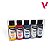 Conjunto Tintas Acrílicas Premium METALLIC COLOR - Vallejo (5x60ml) - Imagem 1