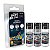 Conjunto Metálico Real Heavy Metal BRIGHT SILVER - IONIC Smart Colors (box x3 20ml) - Imagem 1