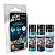 Conjunto Metálico Real Heavy Metal MERCURY TURQUOISE - IONIC Smart Colors (Box x3 20ml) - Imagem 1