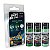 Conjunto Metálico Real Heavy Metal BOREAL GREEN - IONIC Smart Colors (Box x3 20ml) - Imagem 1