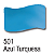 Verniz Vitral AZUL TURQUESA - Acrilex (37ml) - Imagem 2