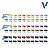 Conjunto TMM CORE - Vallejo (60x 18ml + pincel) - Imagem 3