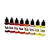 Conjunto Tintas Acrílicas Scalecolor Games WRATH (Red Colors) - Scale75 (Box x8 17ml) - Imagem 2
