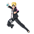 NARUTO Champion Class 01 Boruto Uzumaki - Kit Plástico - Imagem 2