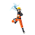 NARUTO Champion Class 02 Naruto Uzumaki - Kit Plástico - Imagem 3