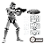 Star Wars: StormTrooper - Champion Class 02 - Kit Plástico - Imagem 4